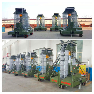 Lifttoestel Aanpassing van de hydraulische cilinder Multi-stage telescopische hydraulische cilinders