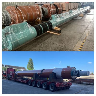 21 MPa werkdruk Staalfabriek Zware hydraulische cilinders met maximale boordiameter 865 mm