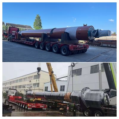 Metallurgische staalfabriek Hydraulische cilinder zwaar werkend 210 bar met aangepaste slaglengte