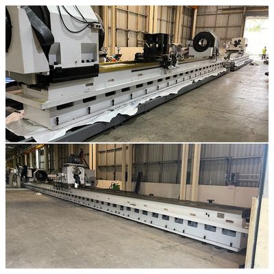 Eenvoudige rotatie Skiving Roller Burnishing Machine Op maat met 750 mm buislengte