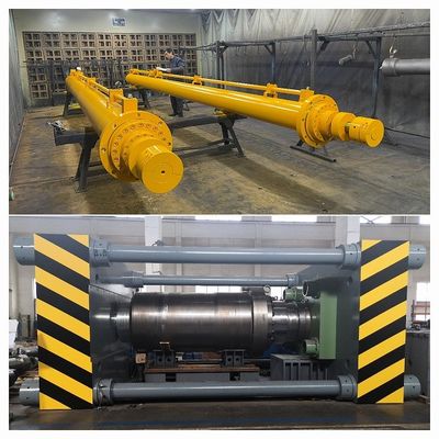 Heavy Duty Steel Mill Hydraulische cilinder Chroomgeplatte Hydraulische plunjercilinder