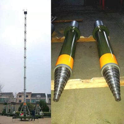 Compacte meerfasige hydraulische cilinder Telescopische een- en dubbelwerkende cilinders