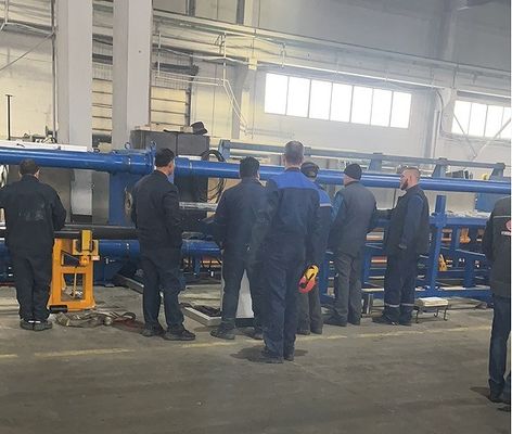 2500KN kracht koud getrokken machine 5m/min Met hydraulisch systeem