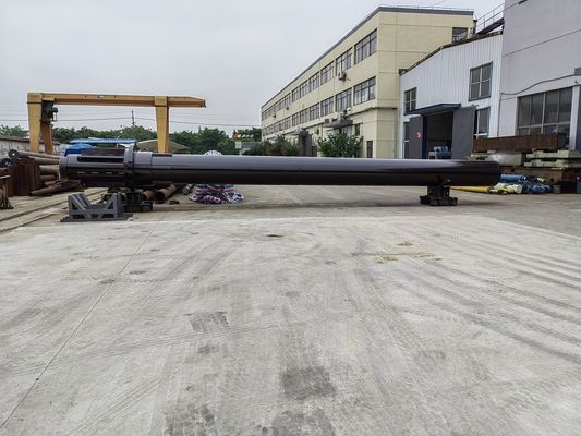 Robuuste constructie Hydraulische cilinder Chroomplating Zelfgeleide anti-rotatie