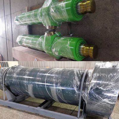 Metallurgische staalfabriek Hydraulische cilinder zwaar werkend 210 bar met aangepaste slaglengte