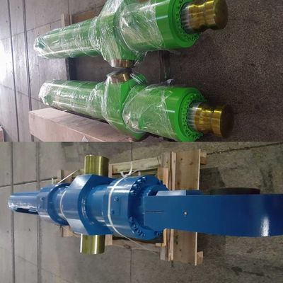 21 Mpa staalfabriek Zware hydraulische cilinders met een op maat gemaakte slaglengte
