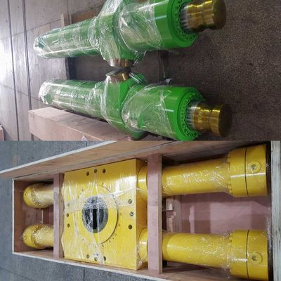 Eenmalige staalfabriek Hydraulische cilinder zware druk 32 MPa Testdruk