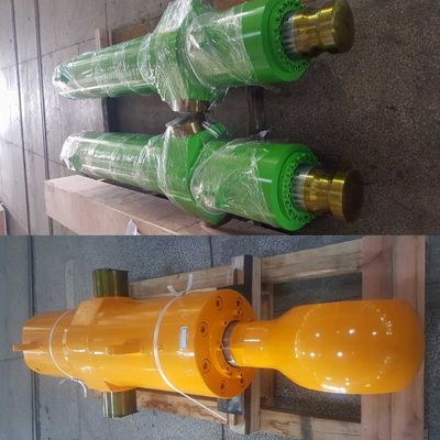 Piston type hydraulische cilinder met één handeling zwaar werk met een aangepaste slaglengte