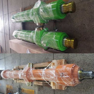 Metallurgie Zware compacte aangepaste hydraulische cilinders 16 MPa Annulusdruk