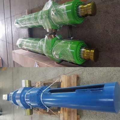 Eenvoudig werkende aangepaste hydraulische cilinder 32 MPa voor staalfabriek
