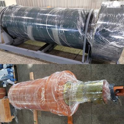Metallurgische zware dubbele hydraulische cilinder 32 MPa Testdruk