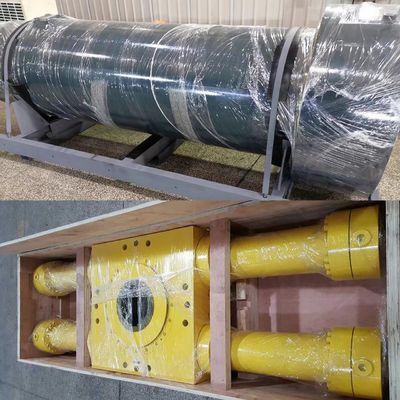 21 MPa werkdruk Zware hydraulische cilinders met maximale boringsdiameter 865 mm in de metallurgische industrie