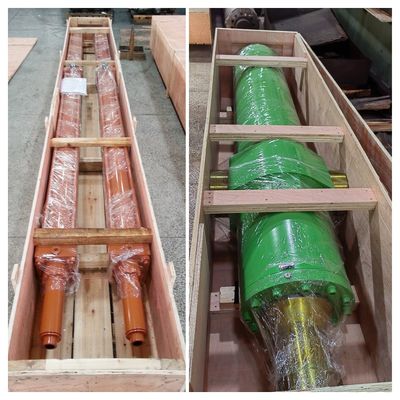 Zware hydraulische cilinders met een op maat gemaakte slaglengte in de instapladder