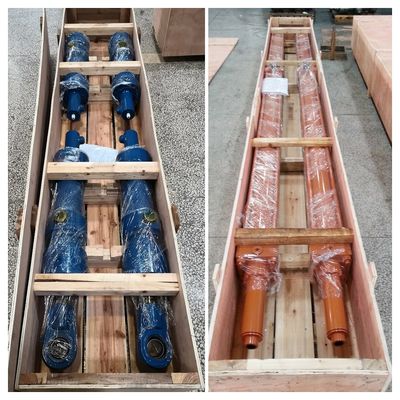 32 Mpa Testdruk Staalfabriek Zware hydraulische cilinders met een op maat gemaakte diameter