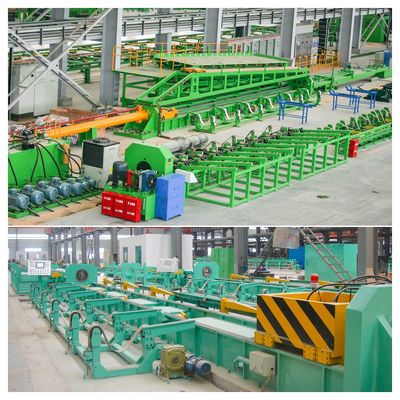 10-100T Drie lijn Hydraulische koud getrokken machine 2,5 m/min 215KW Op maat