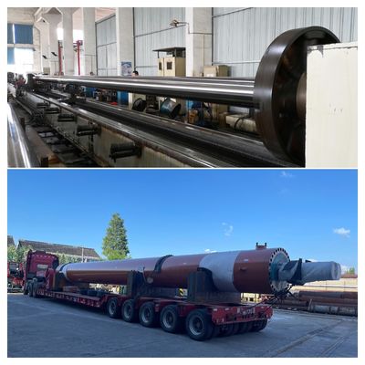21 Mpa werkdruk Staalfabriek 27SiMn Cylinderbuis Zware hydraulische cilinders