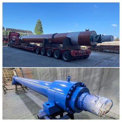 Zware hydraulische cilinders met een maximale boringsdiameter van 865 mm in de staalfabriek