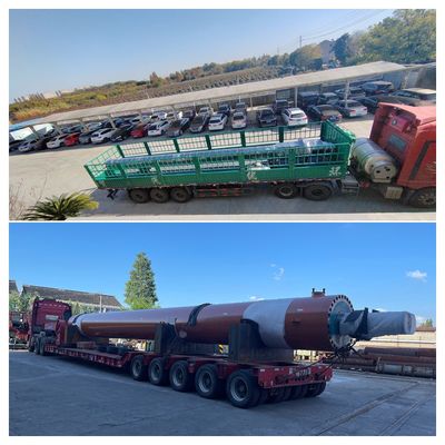 Cylinders voor zware machines in staalfabrieken