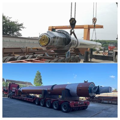 Eenvoudig werkende aangepaste hydraulische cilinder 32 MPa voor staalfabriek