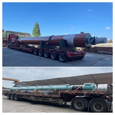 Robuuste staalfabriek Hydraulische cilinderbewegingscontrole met maximale boorddiameter 100 mm