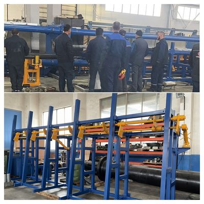Industriële koudgetrokken bank 245 bar 5,5 m/min snelheid robuust frame en structuur