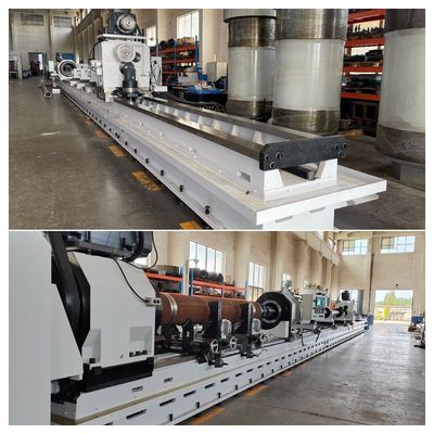 EOOE Skiving Roller Brushing Machine met fixatie van het werkstuk en rotatie van het gereedschap