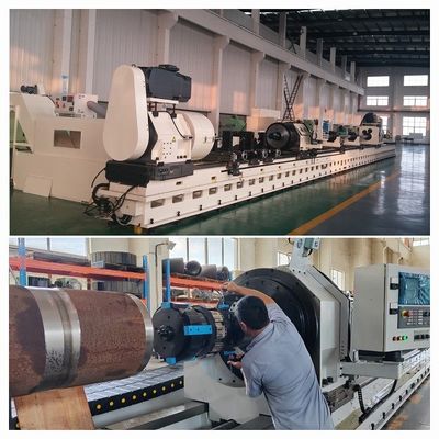 0.8 mm/r Ra 0.037 Skiving Roller Burnishing Machine Met Ultra Wide Guide Rail Design