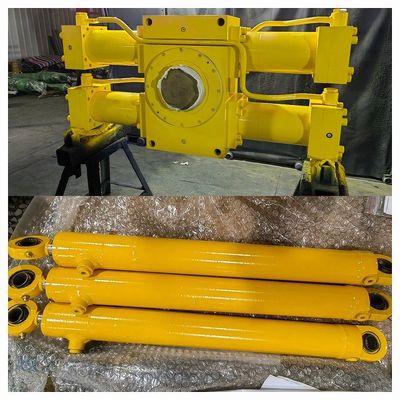 Max ID 500 mm aangepaste hydraulische cilinder drie-stadium kraan hydraulische cilinder