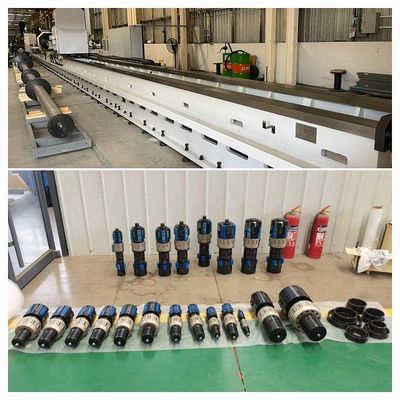 Ultra Wide Guide Rail SRB-technologie Skiving Roller Burnishing Machines Laag geluid
